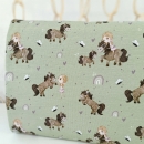 Jersey - I love ponys -  by Sabine Marschall - hellgrün